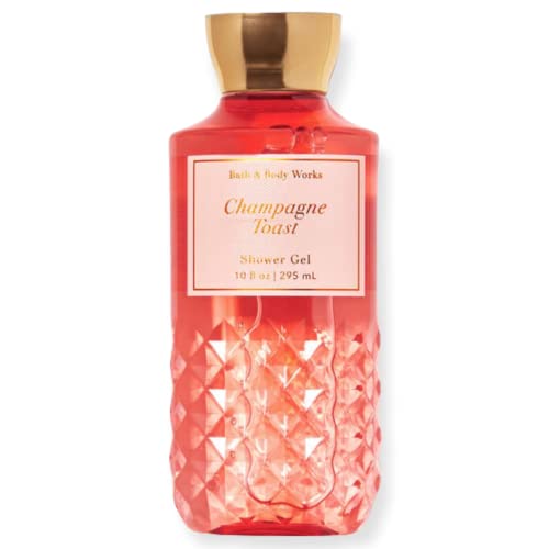 Bath & Body Works - Champagne Toast - Daily Trio - Shower Gel, Fine Fragrance Mist & Super Smooth Body Lotion (Packaging Varies)