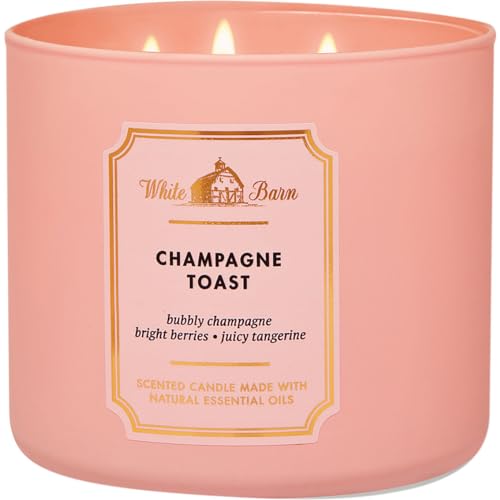 White Barn Body Works 3-Wick Scented Candle in Champagne Toast